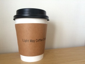 Light Way Coffee Standのラテ